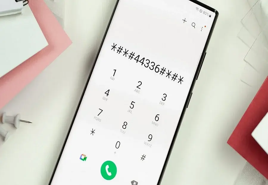 کد تست قطعات گوشی