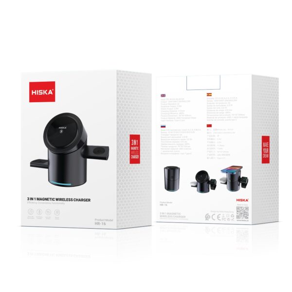 شارژر بی سیم هیسکا مدل HR-16 - Image 4