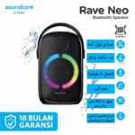 اسپیکر بلوتوثی قابل حمل انکر مدل SoundCore A3395 Rave Neo - Image 3