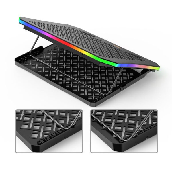 پایه خنک کننده لپ تاپ تسکو مدل GCLP3150 RGB - Image 3