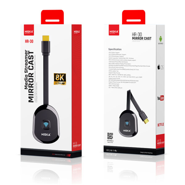 HDMI دانگل هیسکا مدل HR-30 - Image 3