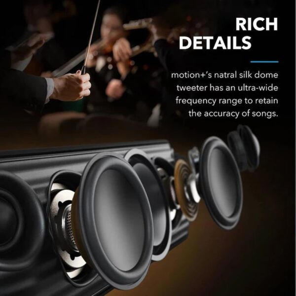اسپیکر بلوتوثی قابل حمل انکر مدل SoundCore Motion Plus - Image 2