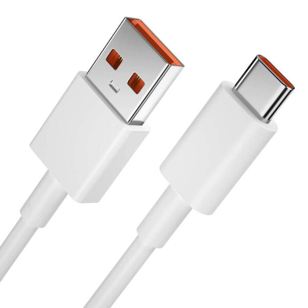 کابل تبدیل USB به USB-C سوپر فست مدل 120W طول 1.2 متر - Image 1