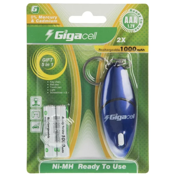 باتری شارژی گیگاسل 1000mAh - Image 1