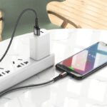 کابل تبدیل USB به MicroUSB بروفون مدل BU33 طول 1.20متر - Image 4