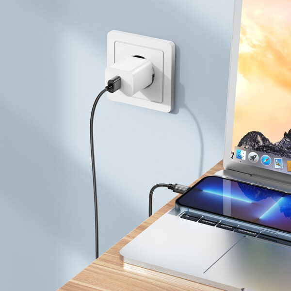 کابل تبدیل USB به لایتنینگ بروفون مدل BX87 طول 1 متر - Image 3