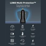 شارژر فندکی 60 وات الدینیو مدل LDNIO C103 به همراه کابل USB-C - Image 4