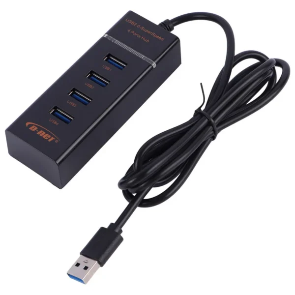 هاب 4 پورت دی نت مدل DT-423 طول 1.2 متر - Image 2