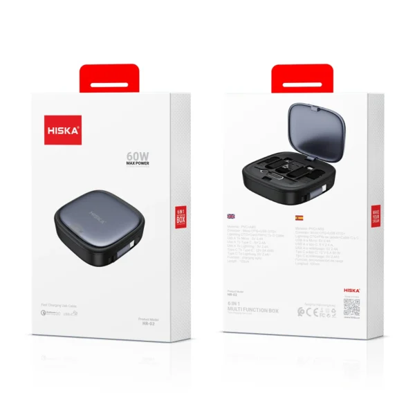 مجموعه لوازم جانبی موبایل هیسکا مدل HR-02 - Image 5