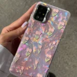 قاب طرح لاله صورتی