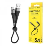 کابل تبدیل USB به USB-C بروفون مدل BX32 BENDING طول 0.25متر - Image 3