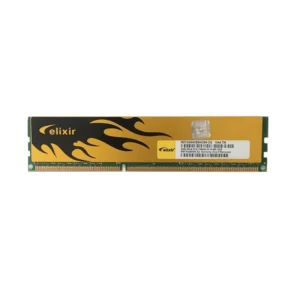 رم دسکتاپ DDR3 تک کاناله 1333 مگاهرتز الیکسیر مدل PC3-10600 ظرفیت 2 گیگابایت(استوک)