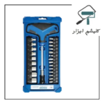 ست پیچ گوشتی و بکس 24 عددی دسته T هاربر